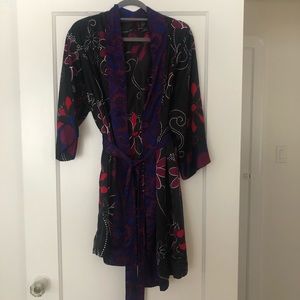 H&M silk like robe